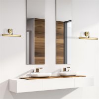 Searchlight Malaga Picture Light - Polished Brass Metal