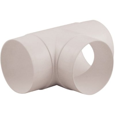 T-stuk PVC wit &Oslash; 125
