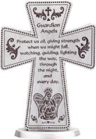 Standing Cross 3 inch/Guardian Angel   (46554)