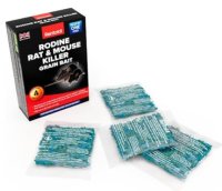 Rentokil Rodine Rat and Mouse Killer Grain Bait 4 Sachet