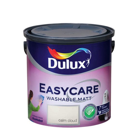 Dulux Easycare Washable Matt Calm Cloud Paint Pat McDonnell Paints