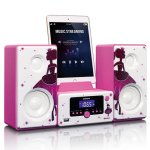 Lenco Micro set with FM Radio, Bluetooth, USB and Aux Ingang - Princess