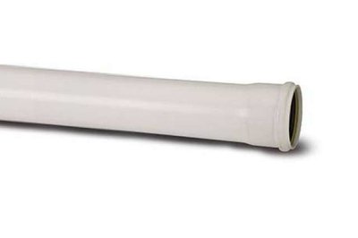 Polypipe SP430W 110MMX3M P/E Soil Pipe White