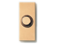 Friedland Bell Push - Halo - D624 - Brass