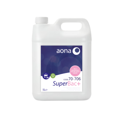 5L AONA SUPERBAC+ CONCENTRATE UNPERFUMED CLEANER DISINFECTANT