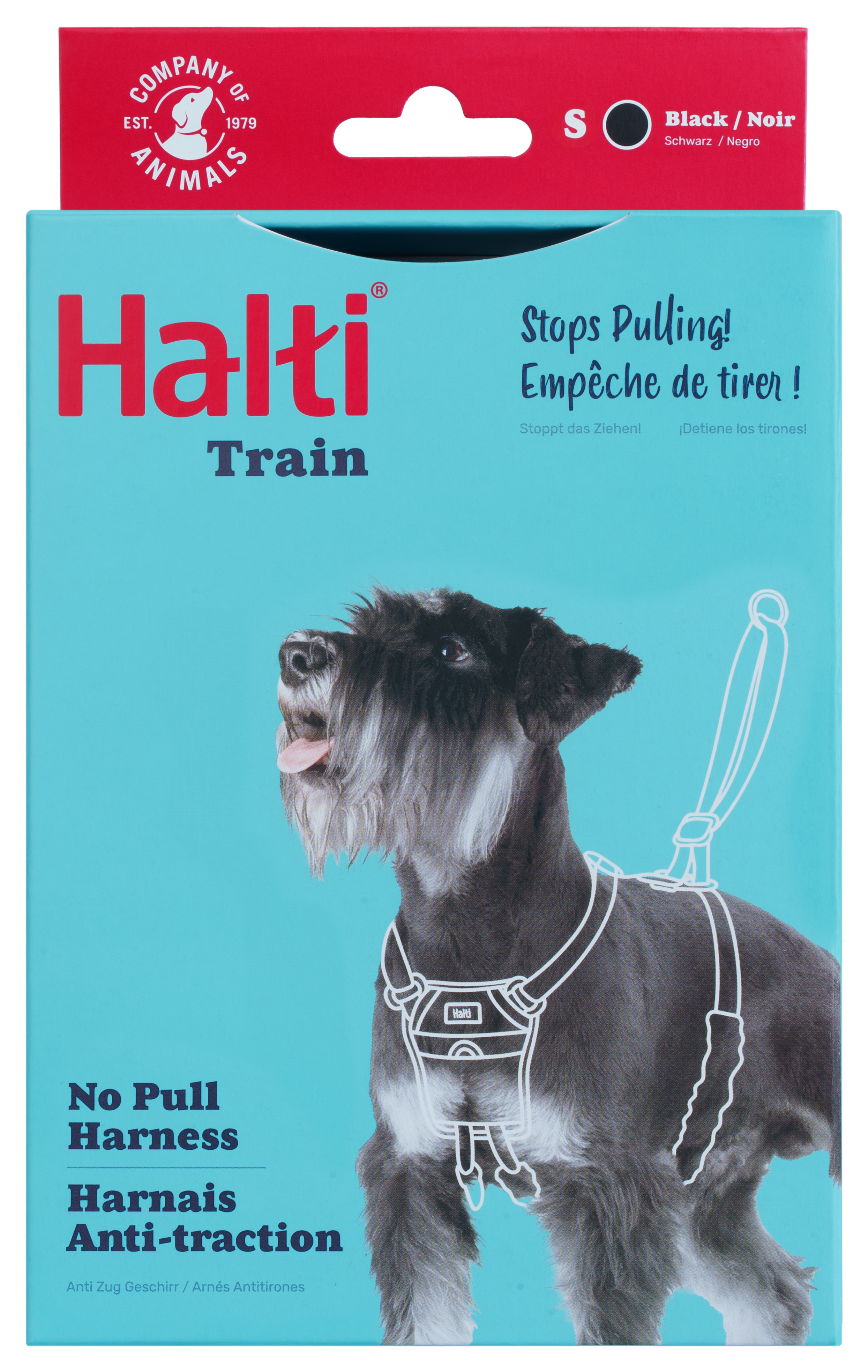 Company Of Animals Halti No Pull Harness Black - Small