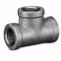 Crane Malleable Black 1/2" 161 Equal Square Tee