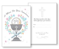 Card/Mass Intention/With Stones/ 1 Design   (20148)