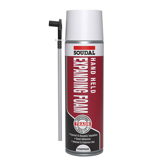 Soudal B3 Gap Filler Expanding Foam Hand Held 500ml Wilsons