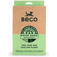 Beco Poop Bags with Handles, Unscented, 120pk x 1