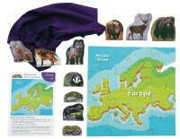 Jigsaw - Animals & Their Continents - Europe (16 pieces)