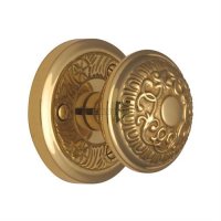 AYD1324-PB - Heritage Brass Mortice Knob on Rose Aydon Design Polished Brass Finish