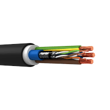 EV Cable 3X6sq + CAT6 SWA LSF Cable Cut Per Mtr