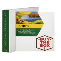 36mm Gallery Deep Edge Canvas Square Sizes Box