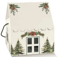 MAISON PINE GREEN TRAY 245X245X150 - LARGE