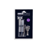 DW Euro Cylinder Key/Thumb 30:10:30mm (70mm) Nickel