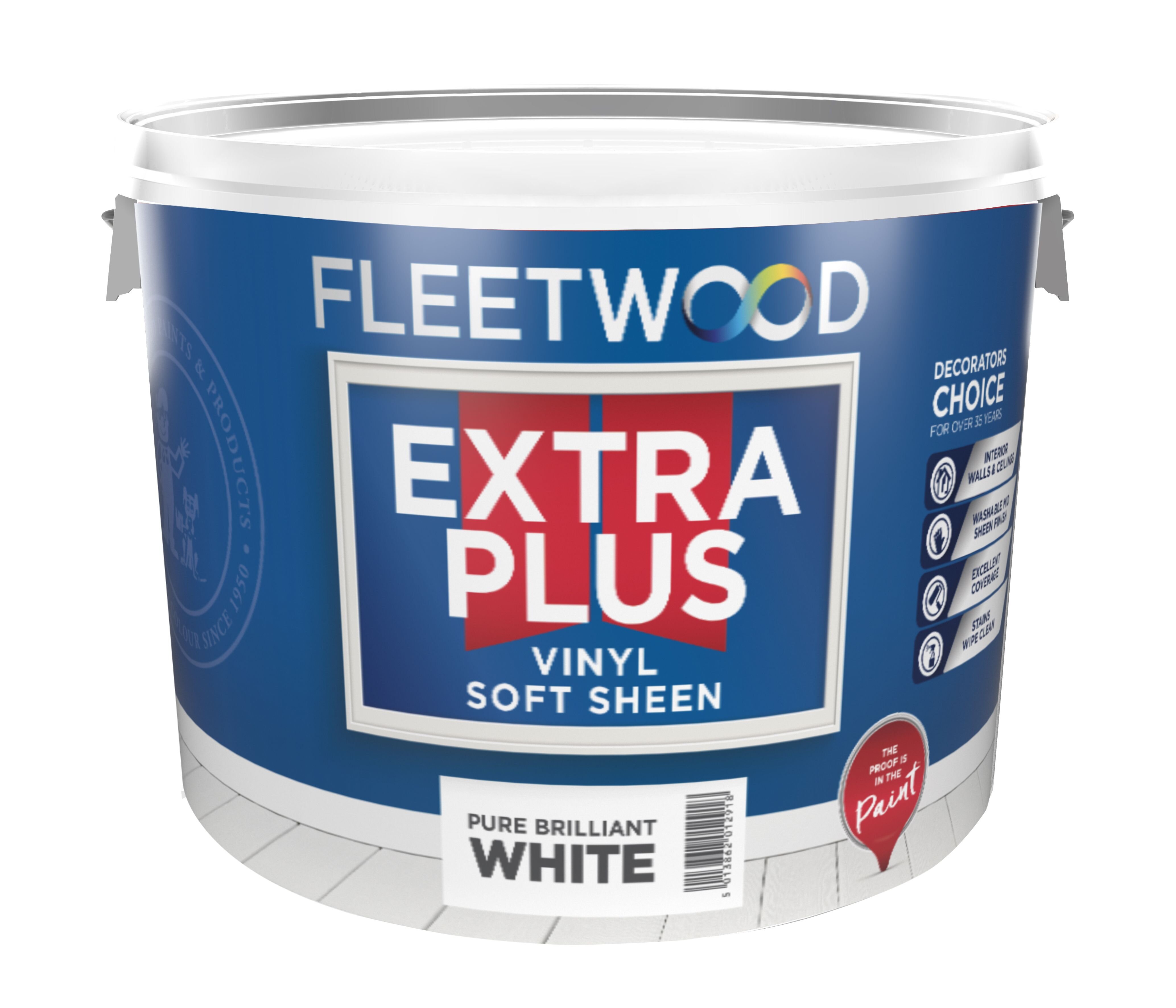 Fleetwood Extra Plus White Soft Sheen 10L