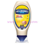 Hellmans Real Squeezy Mayonnaise 430ml x8