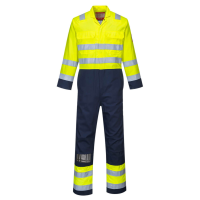 Hi-Vis Bizflame Pro Coverall, Yellow/Navy