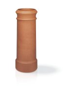 CHIMNEY POT CANNON HEAD RED 300mm