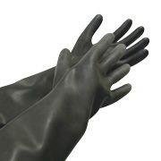 Heavy Duty Black Rubber Glove