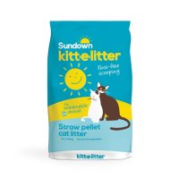Sundown Kitt-e-Litter Cat Litter Straw Pellets 15kg