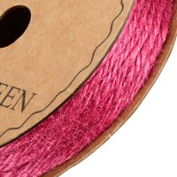 Hessian String Burgundy - 2mm x 10m