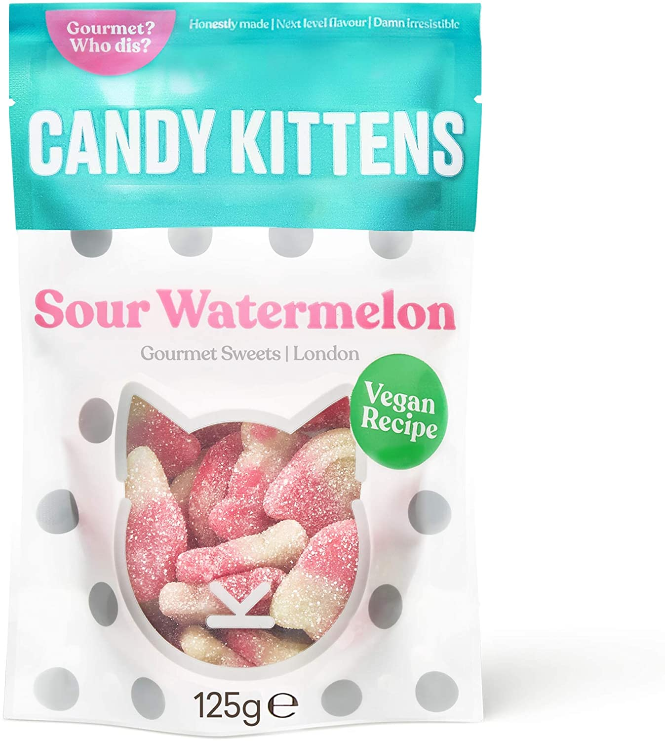Candy Kittens Sweets Sour Watermelon X 10 X 140g cnfoods