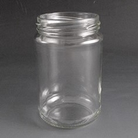 290ml Round glass jar
