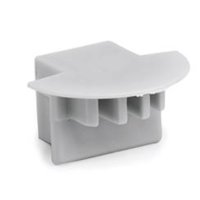 AURORA PROFILE END CAP NO CABLE ENTRY