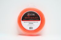 Victor Dual Cut Professional Nylon Line 1lb Donut 2.4mm