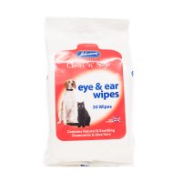 Johnsons Clean & Safe Eye & Ear Wipes 6x30