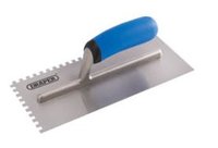Draper Soft Grip 6mm Notched Adhesive Trowel 280mm