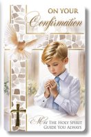 Prayer Card/Confirmation Boy  (F71988)