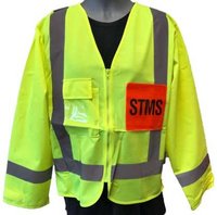 STMS Hi Vis TTMC-W Supervisor Long Sleeve Safety Vest