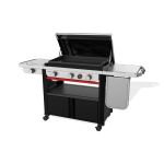 Weber&reg; SLATE GPSB 76 cm Premium Griddle with Side Burner 1501150