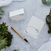 Geometric Greenery Place Cards - Pack of 10