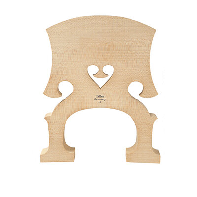 Double bass bridge unfitted