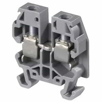 1SNA110251R0500 Entrelec Mini Term Blk 4MM Grey Standard DR4/6