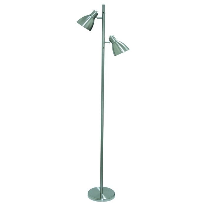 Telbix Torres Floor Lamp Nickel