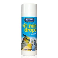 Johnsons M016 Vit-Min Drops For Cage Birds 6x100ml