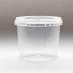 375ml Plastic Pot - Tamper Evident Lid