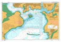ADMIRALTY Chart - 1967 Plymouth Sound and River Plym