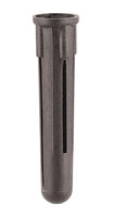 Plastic Wall Plug Brown Box Of 100