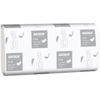 Katrin Plus Folded Hand Towels 3ply - White 24x32cm
