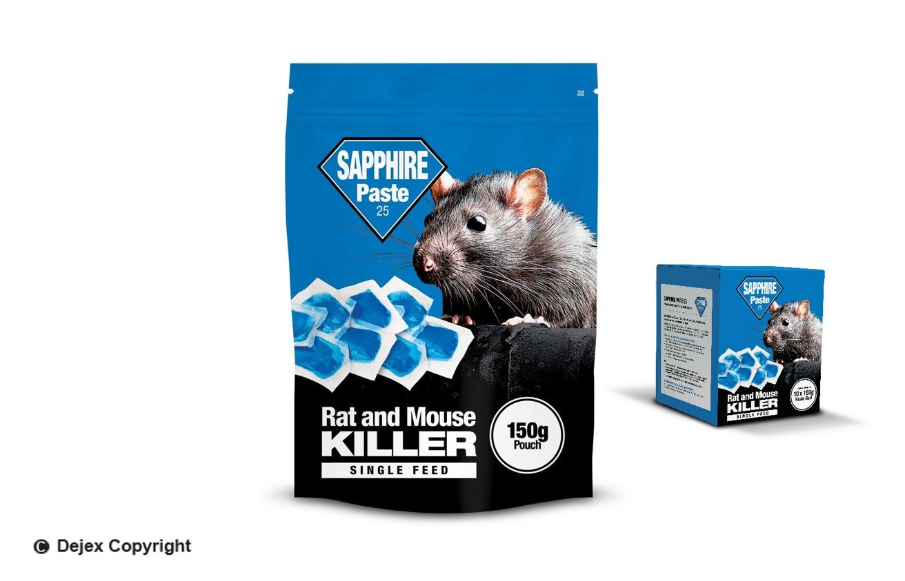 SAPPHIRE PASTE 25 BAIT 150g (AMATEUR PACK)