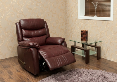 BRANDON - HALF LEATHER SWIVEL