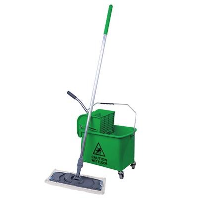 MICROSPEEDY FLAT MOP SYSTEM KIT GREEN