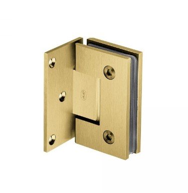 Wall To Glass Hinge IN.05.306 Titanium Gold Un.