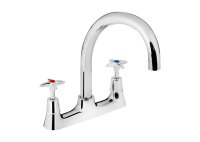 Bristan X Head Deck Sink Mixer Chrome VAX2 DSM C